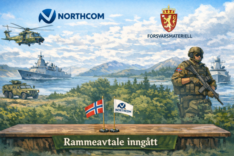 Northcom skal levere kommersielle radio- og 5G-systemer til Forsvaret