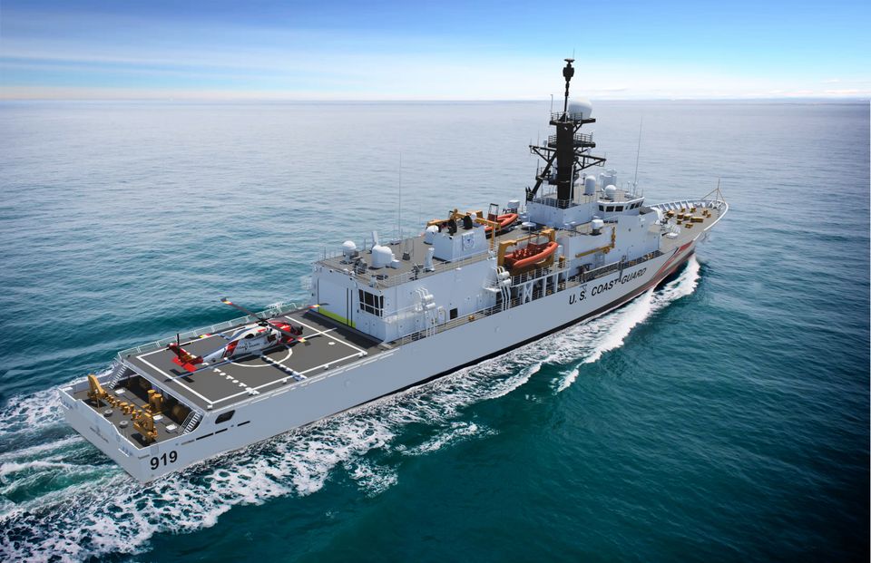 Den amerikanske kystvaktens Offshore Patrol Cutter-program (OPC), Heritage-klassen. Austal USA